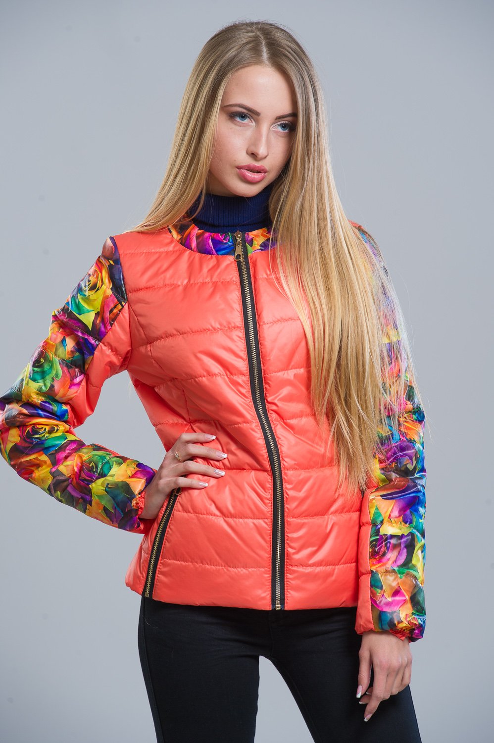 Бомбер женский