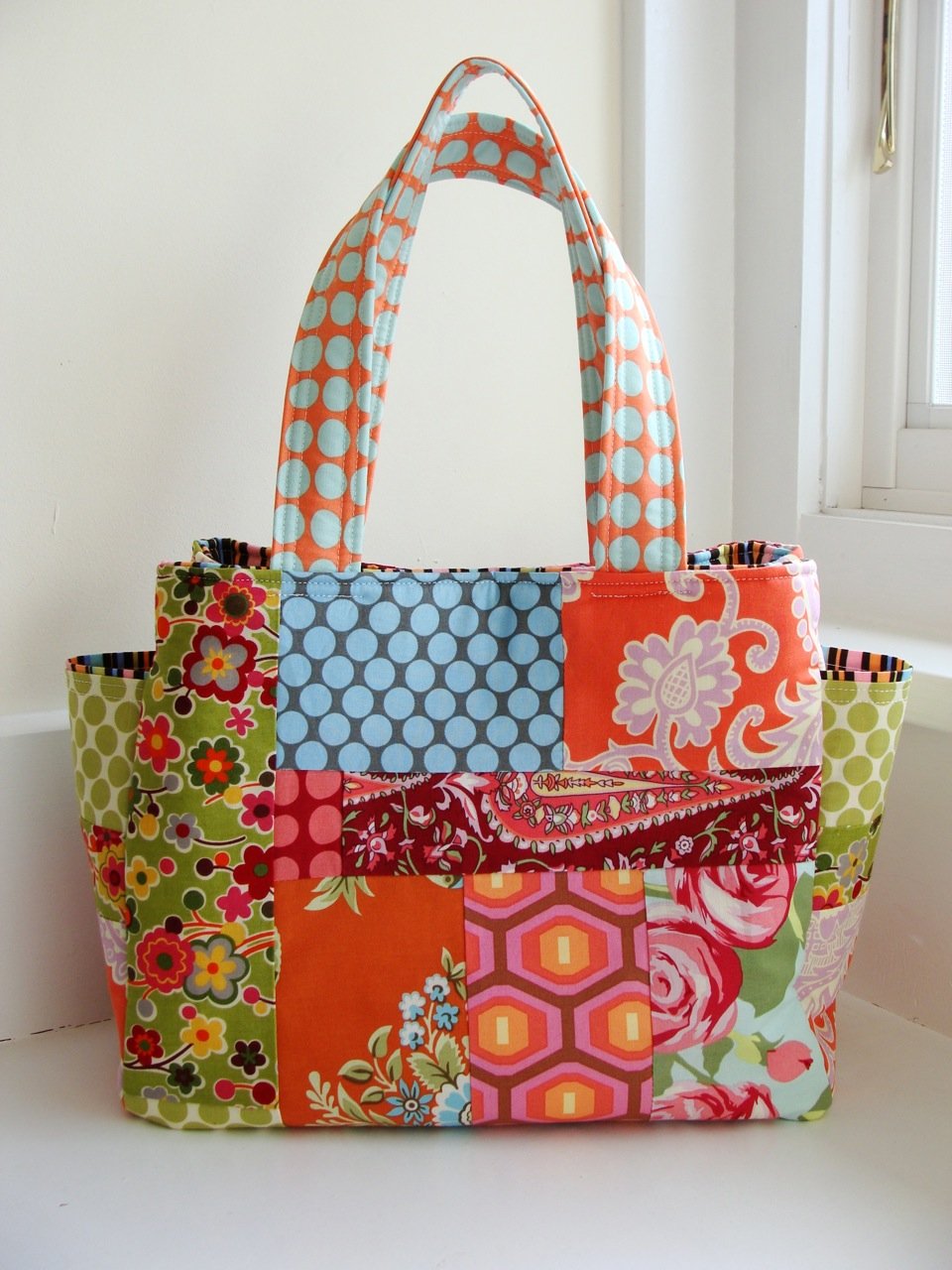 Сумки из драпа в стиле пэчворк