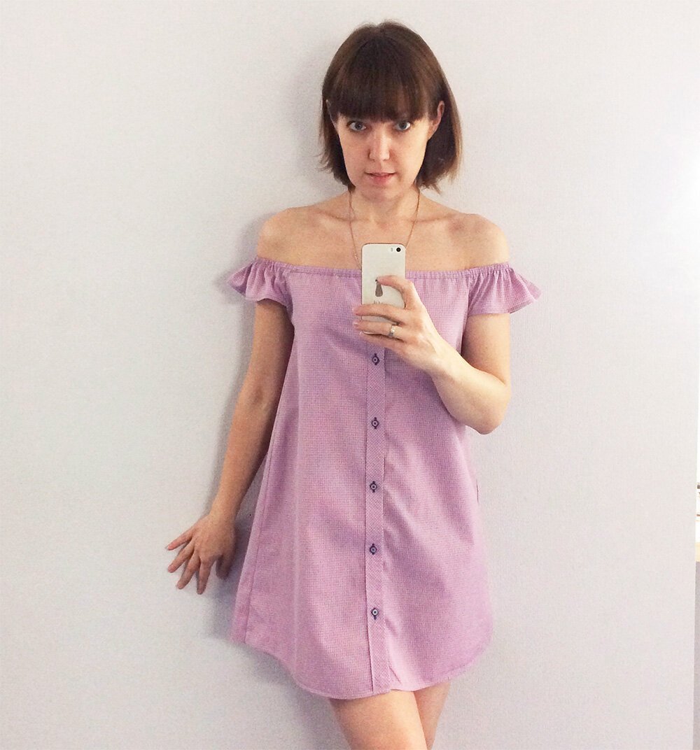 Переделка юбки в сарафан