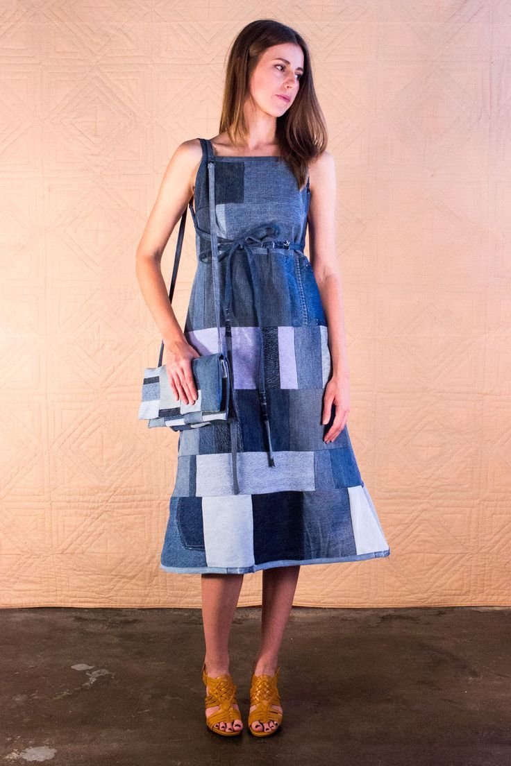 Переделка платья в сарафан