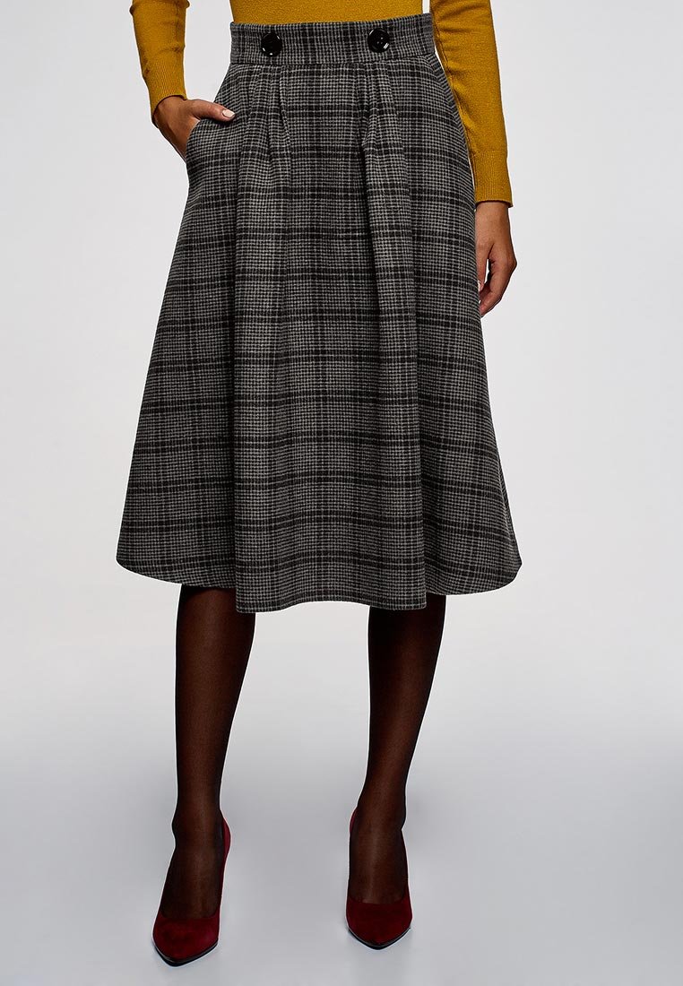 Юбка карандаш интересного кроя