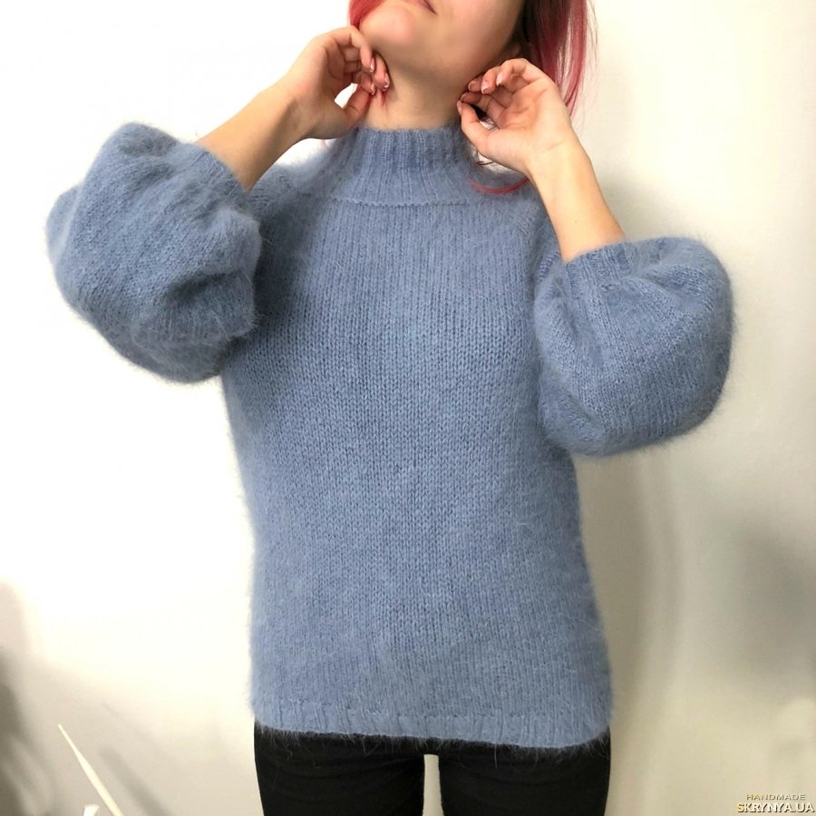 Свитер из пуха норки