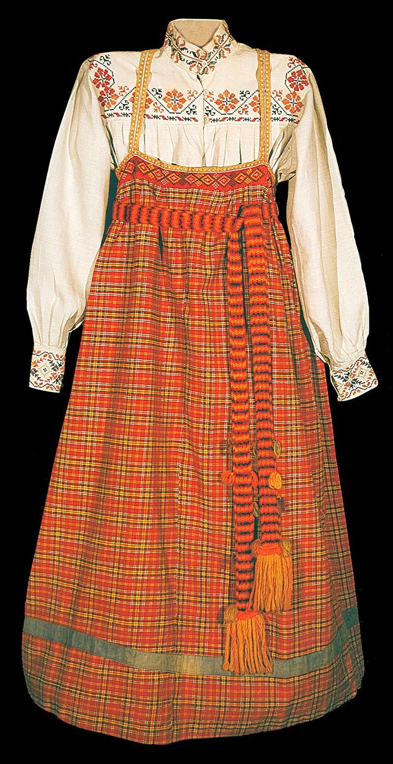 Ситцевый сарафан