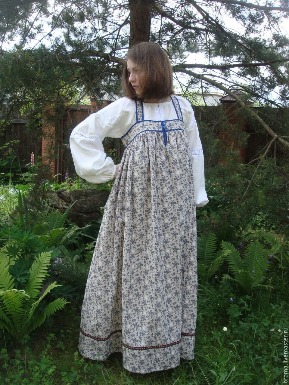 Народный костюм Олонецкой губернии