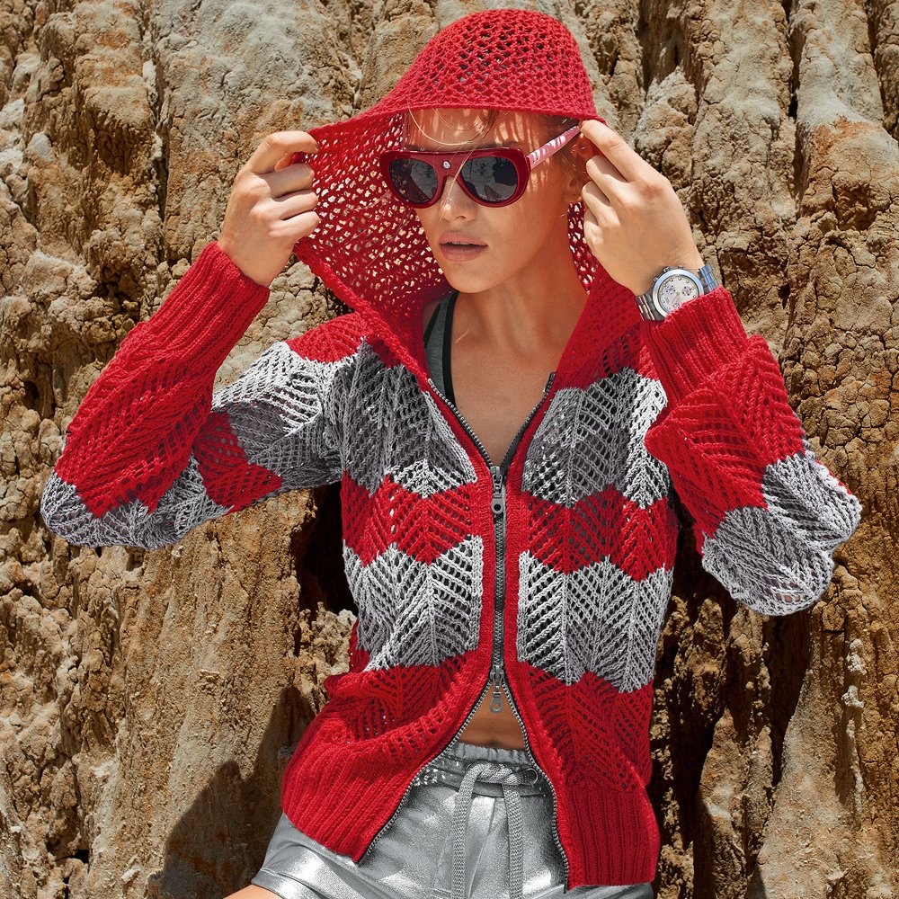 Куртка крючком для женщин