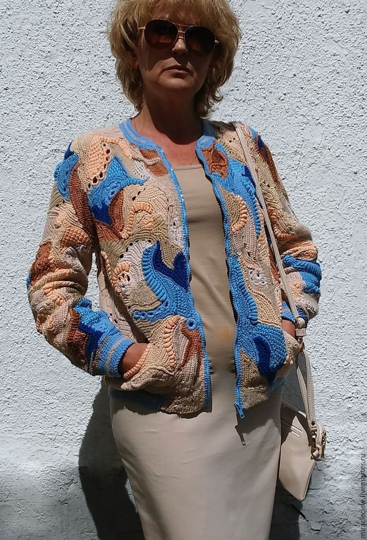 Куртка крючком