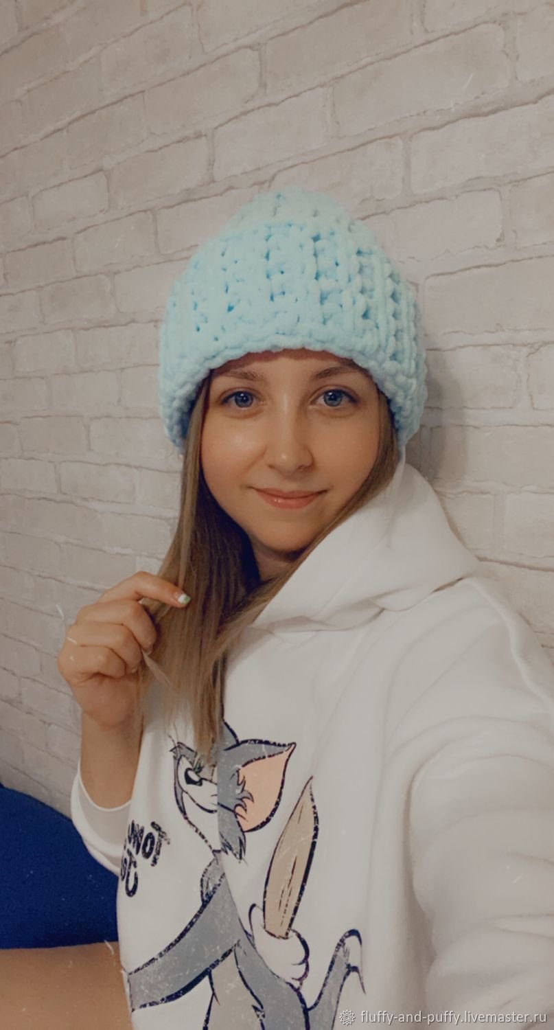 Шапка из Пуффи Файн