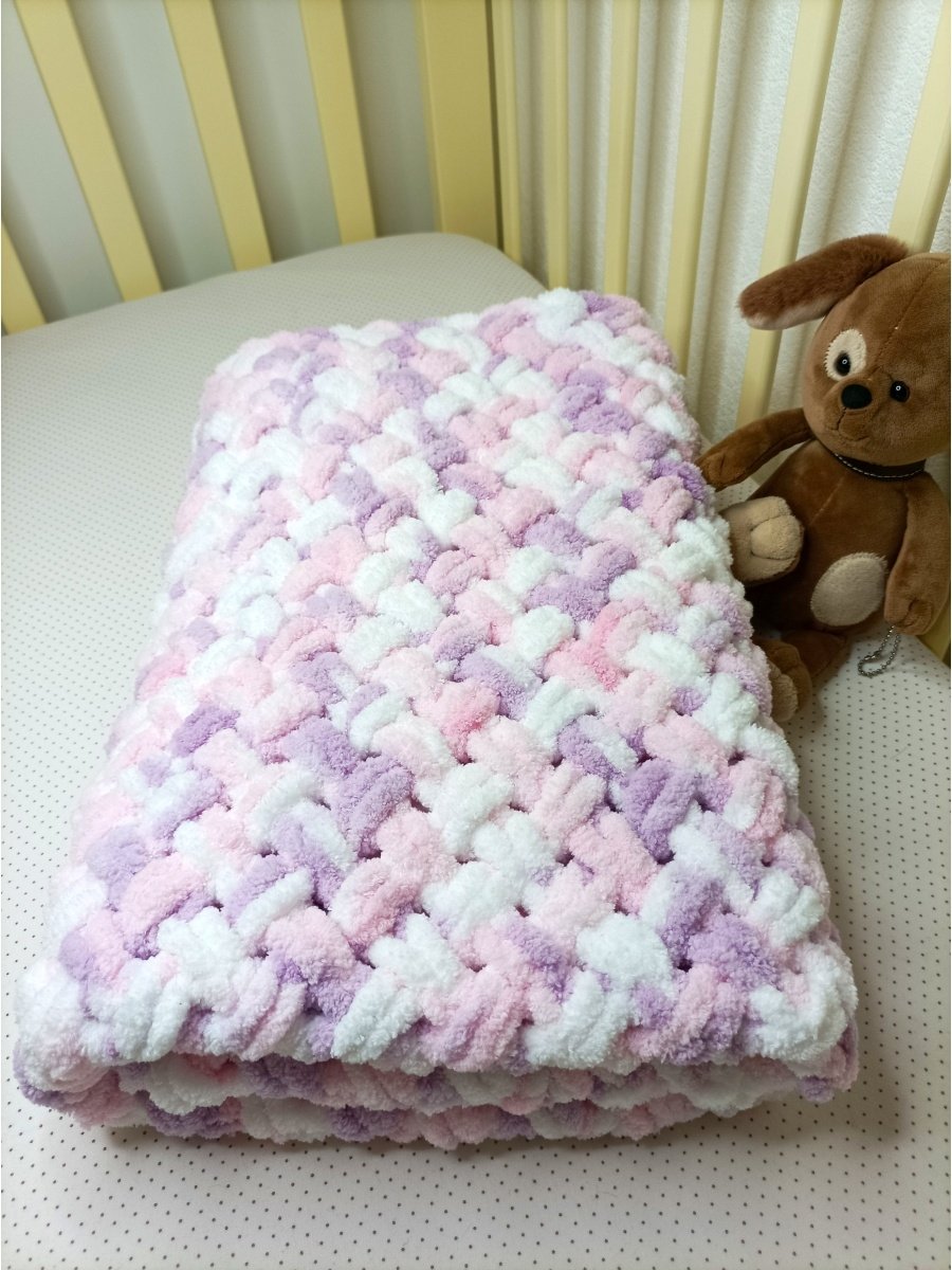 Плед из Ализе Пуффи 200 на 220