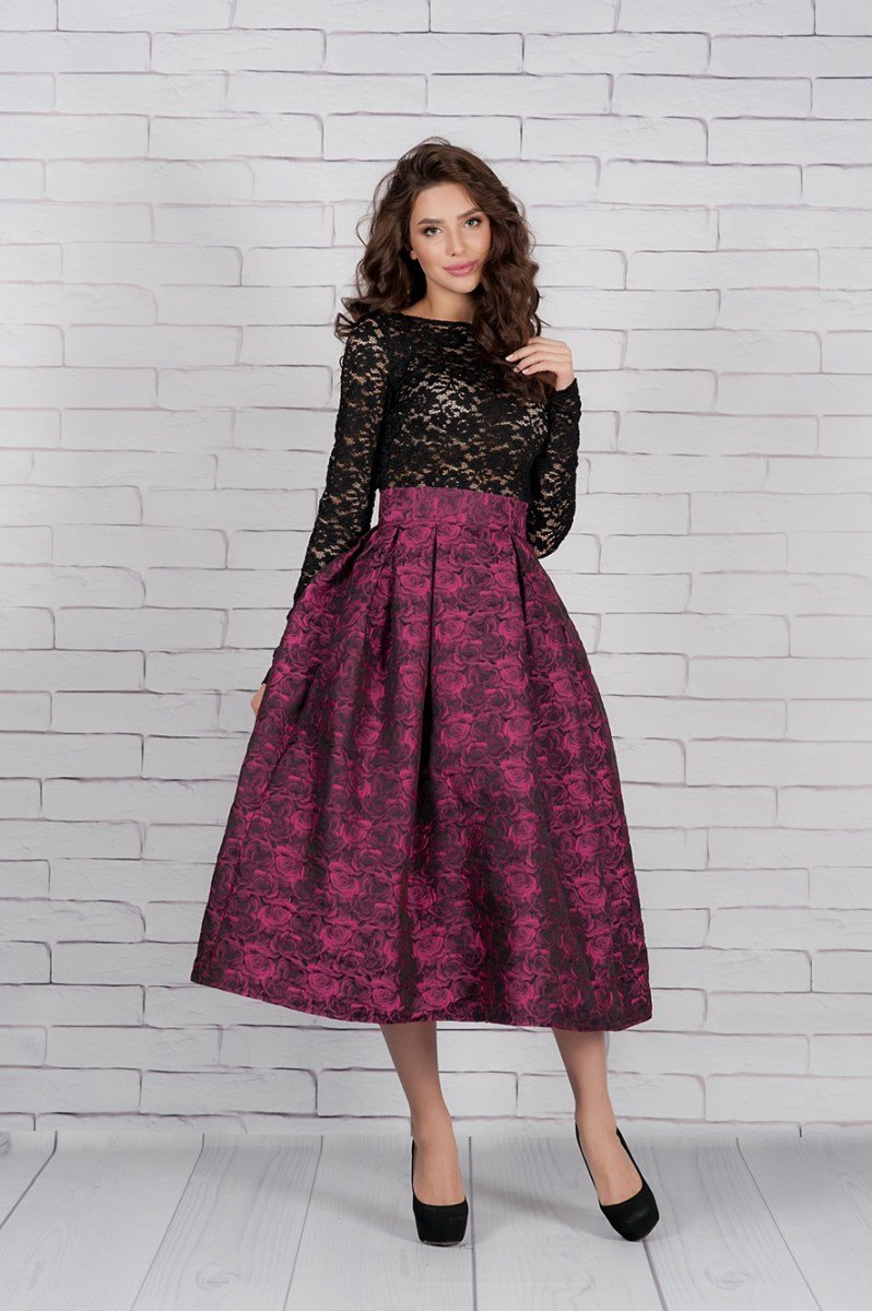 Юбки из тафты фасоны