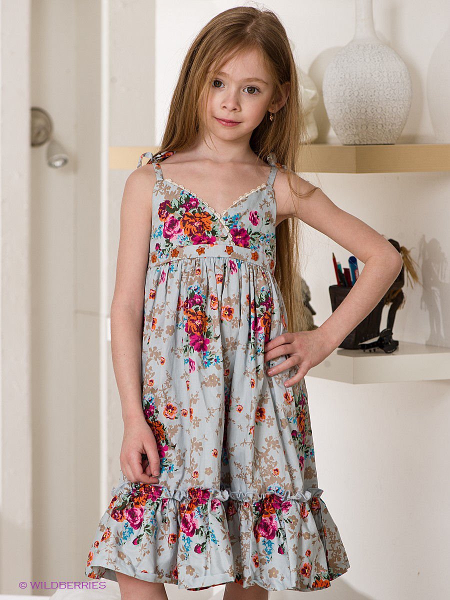 Летнее платье для девочки