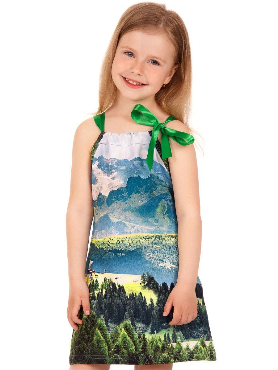 Длинный сарафан для девочки