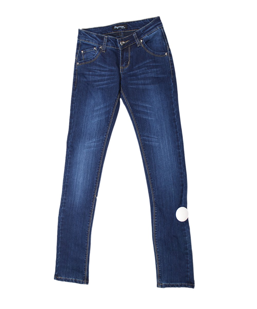 Широкая молния джинсы