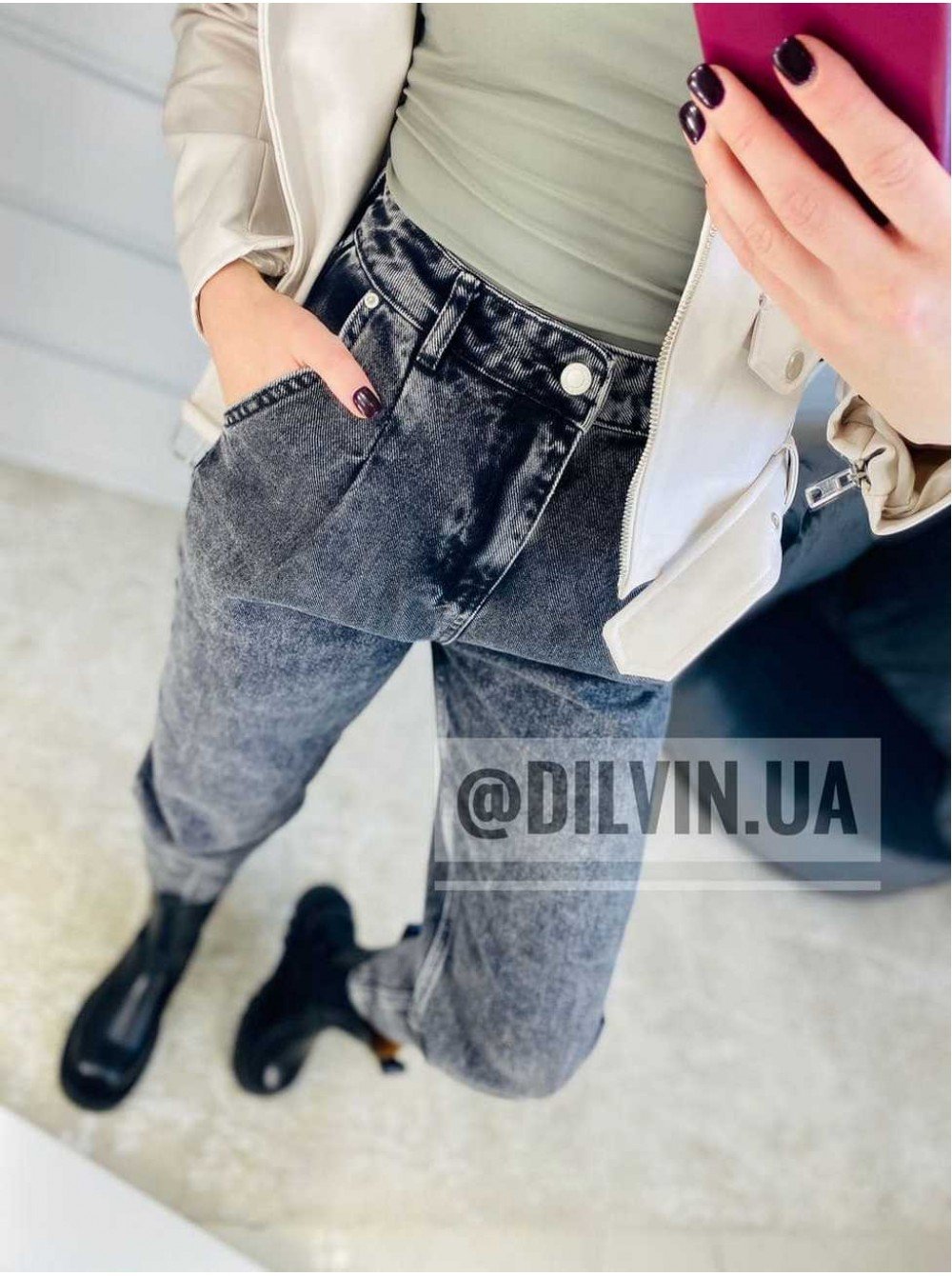 Джинсы карманы текстура