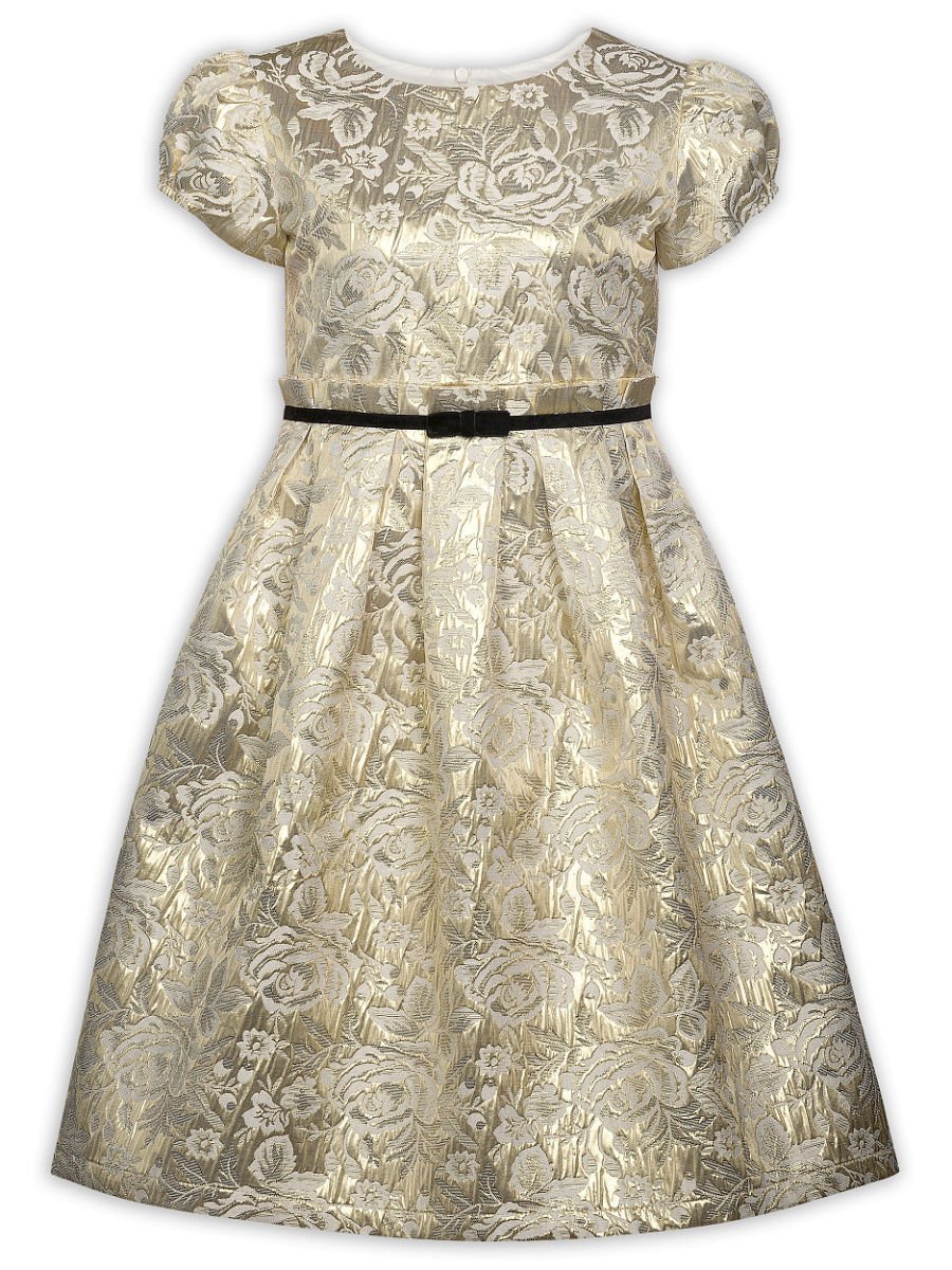Платье на торжество из парчи