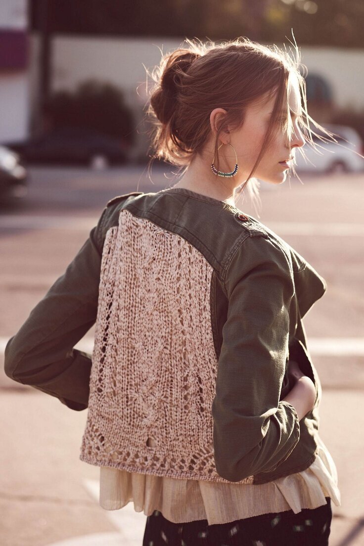 Вязаные вещи с изюминкой