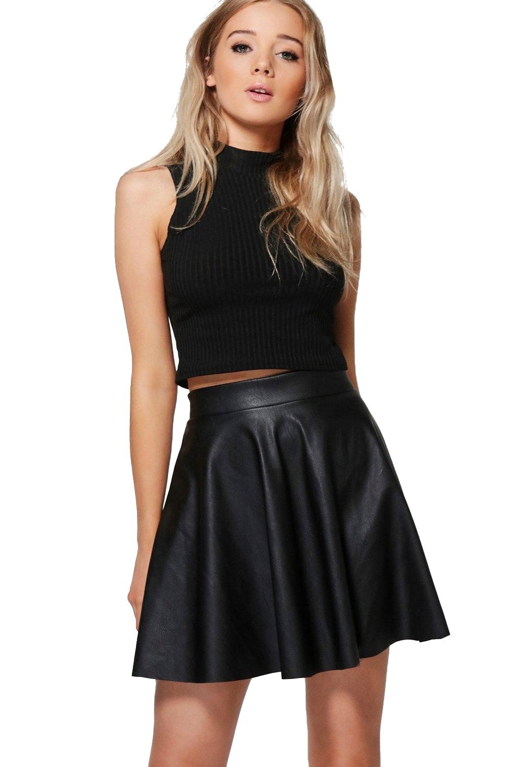 Детские кожаные юбки