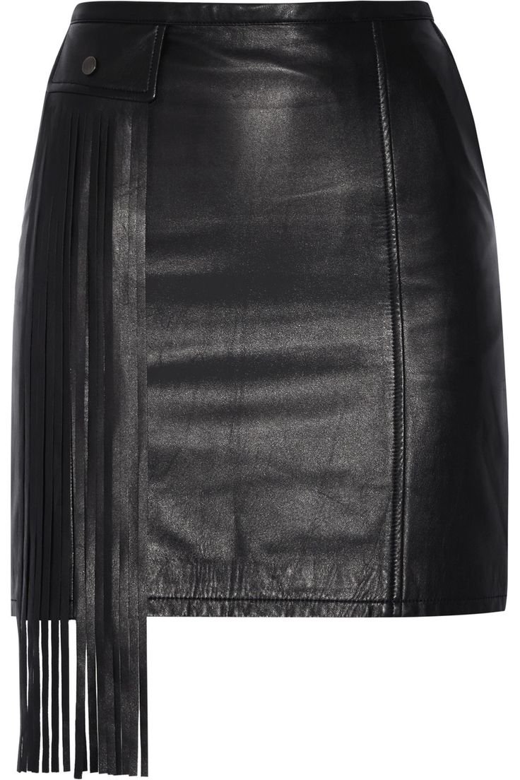 Кожаная юбка для девочки