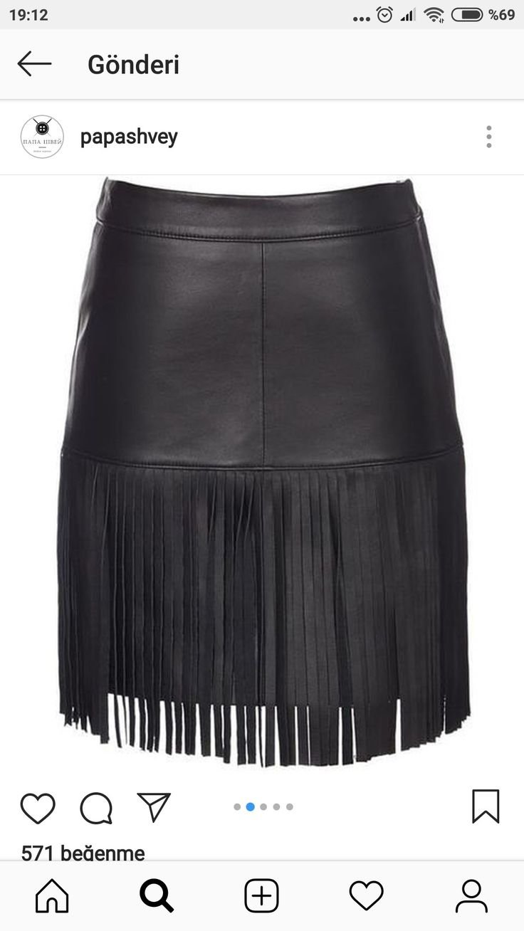 Детские кожаные юбки