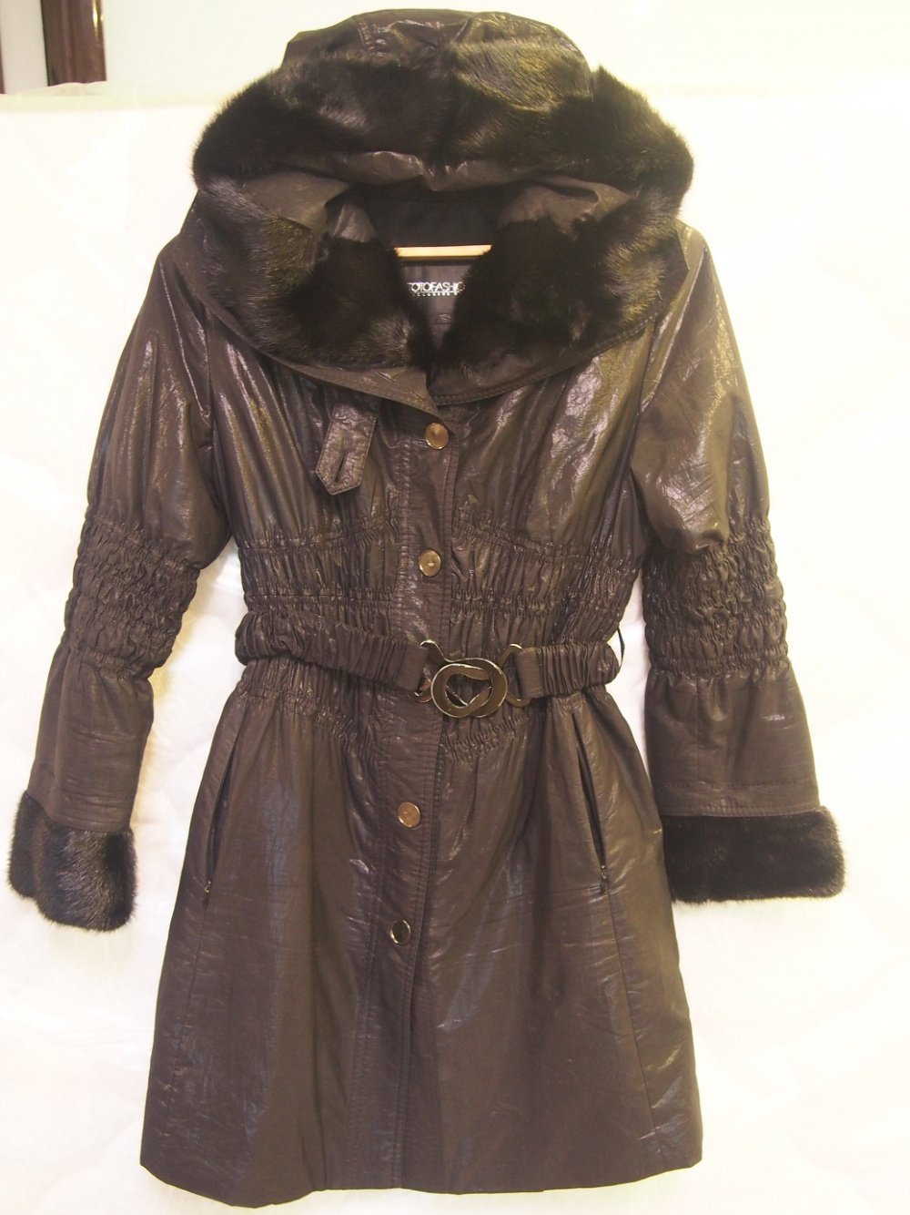 Пихора подкладка кролик мех чернобурки