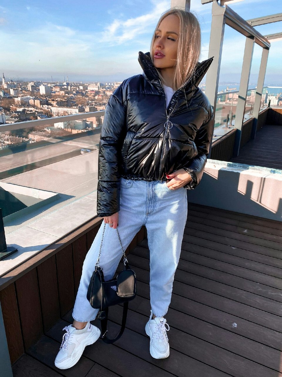 Куртка бомбер женская Zolla