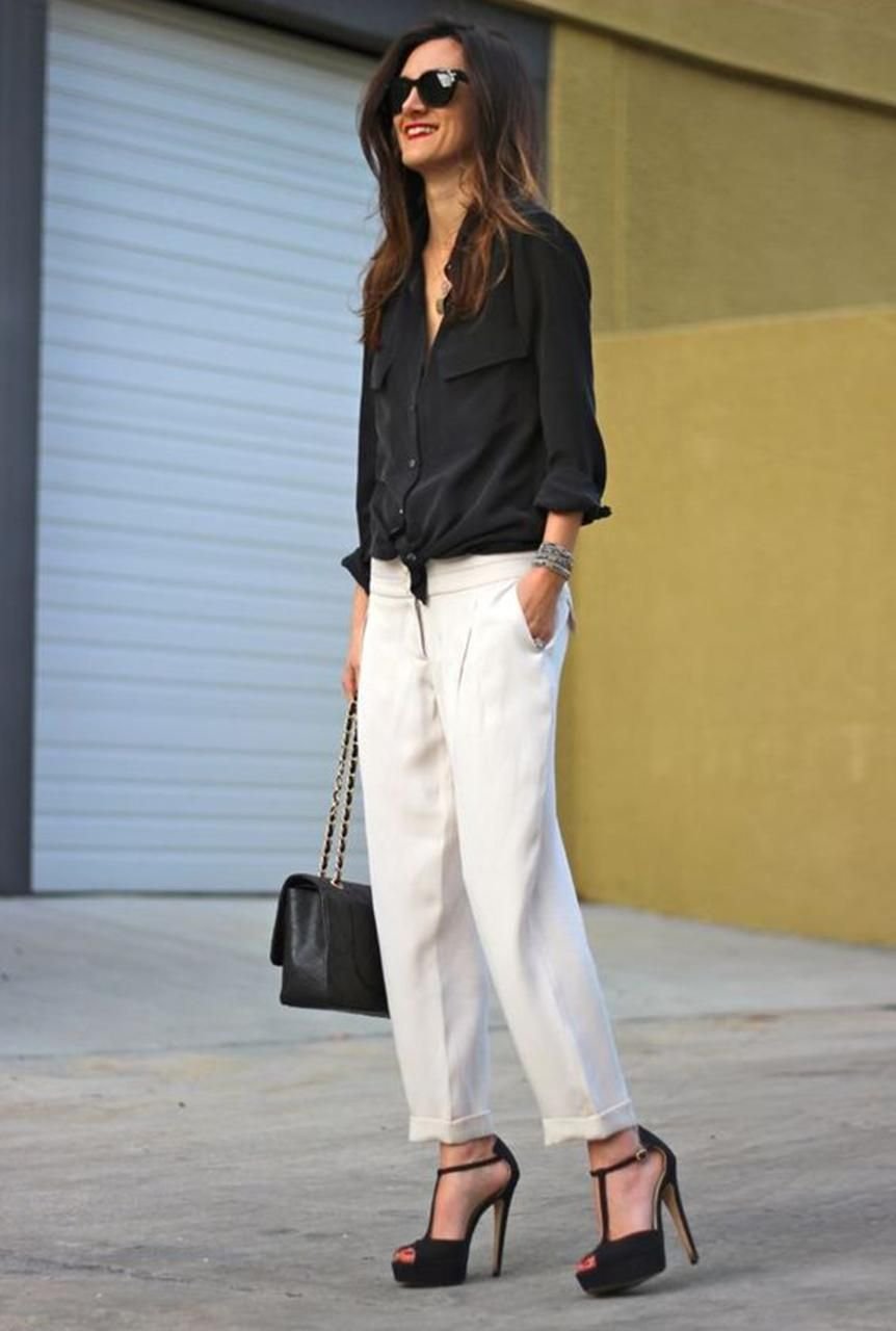 Образы с белой рубашкой