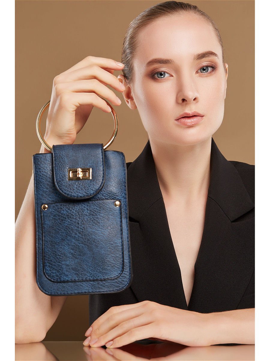 Сумка с ручками кольцами