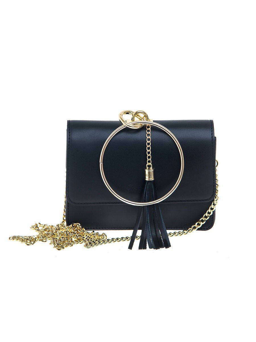 Прозрачная сумка с ручками кольцами