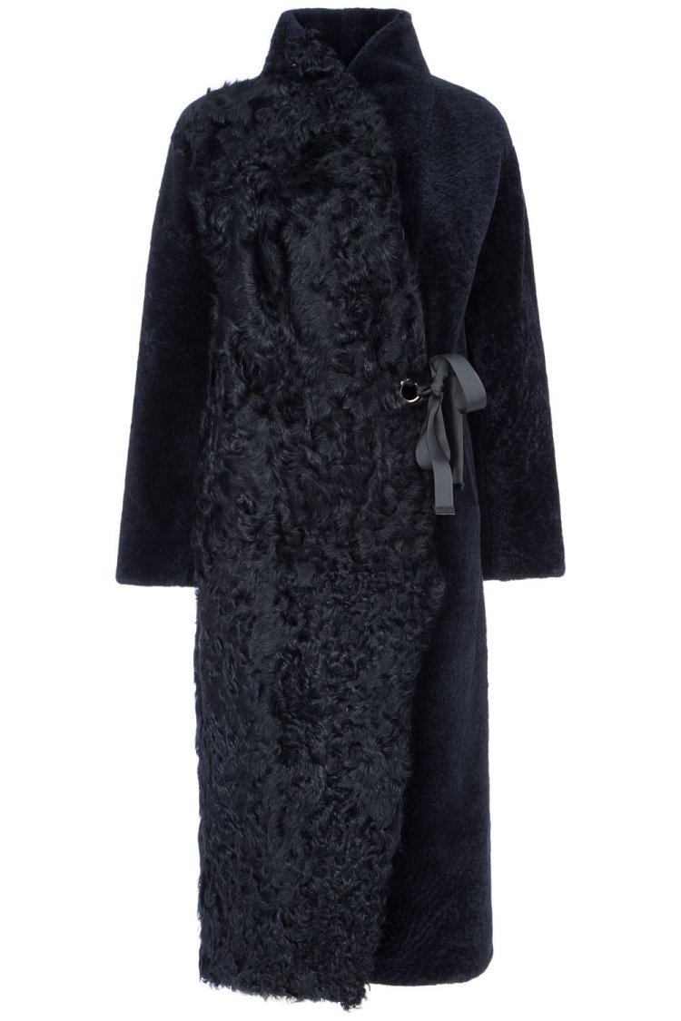 Шуба из каракульчи Снежная Королева