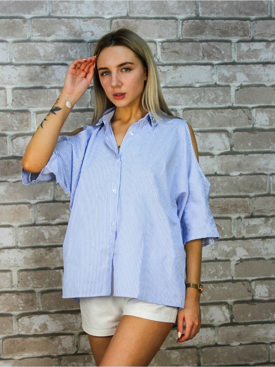 Блузки из марлевки с кружевом