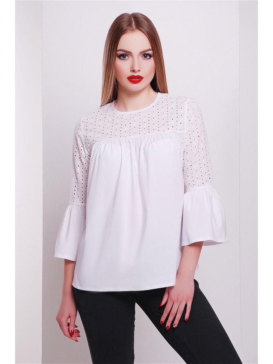 Блуза из прошвы