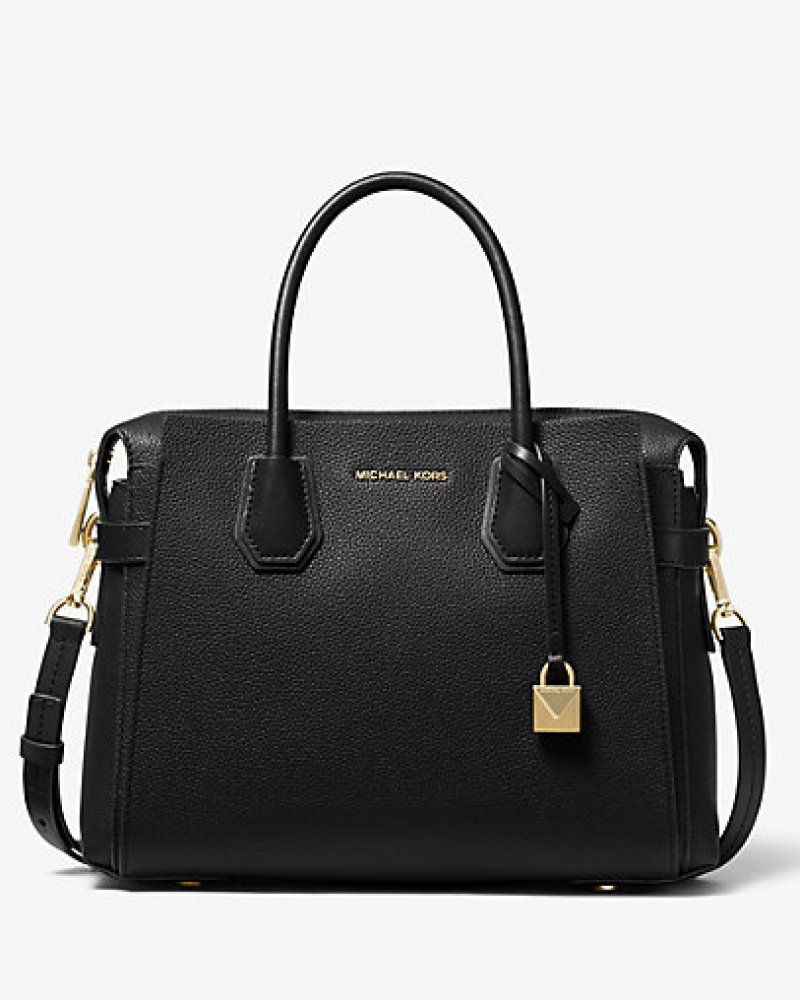 Сумка Ripani черная с заклепками