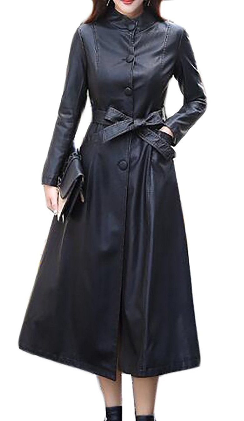 Кожаный плащ фирма la AFM Leather