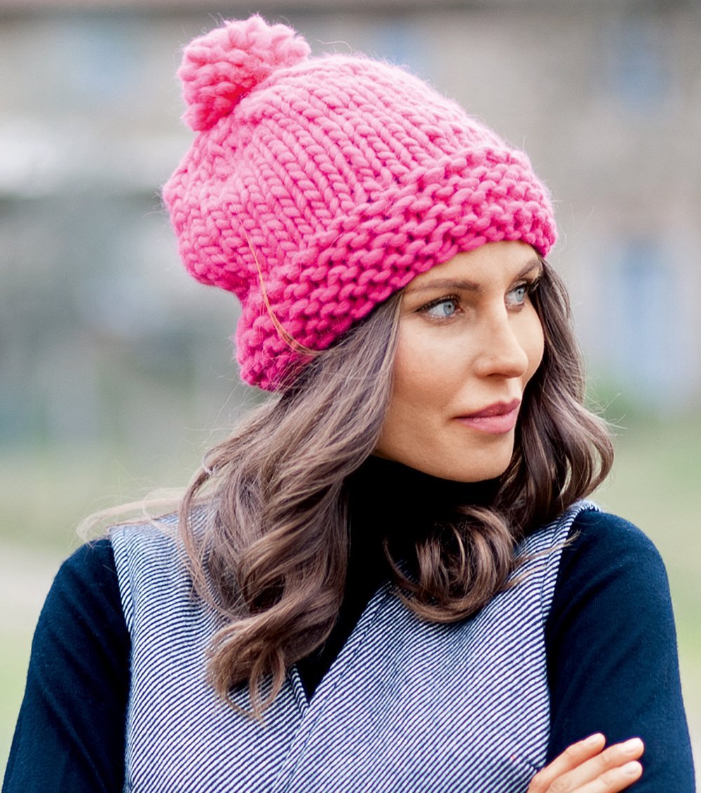 Шапка крючком женская