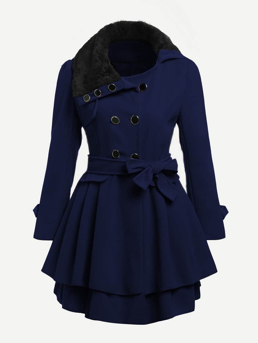 Воланчик на пальто