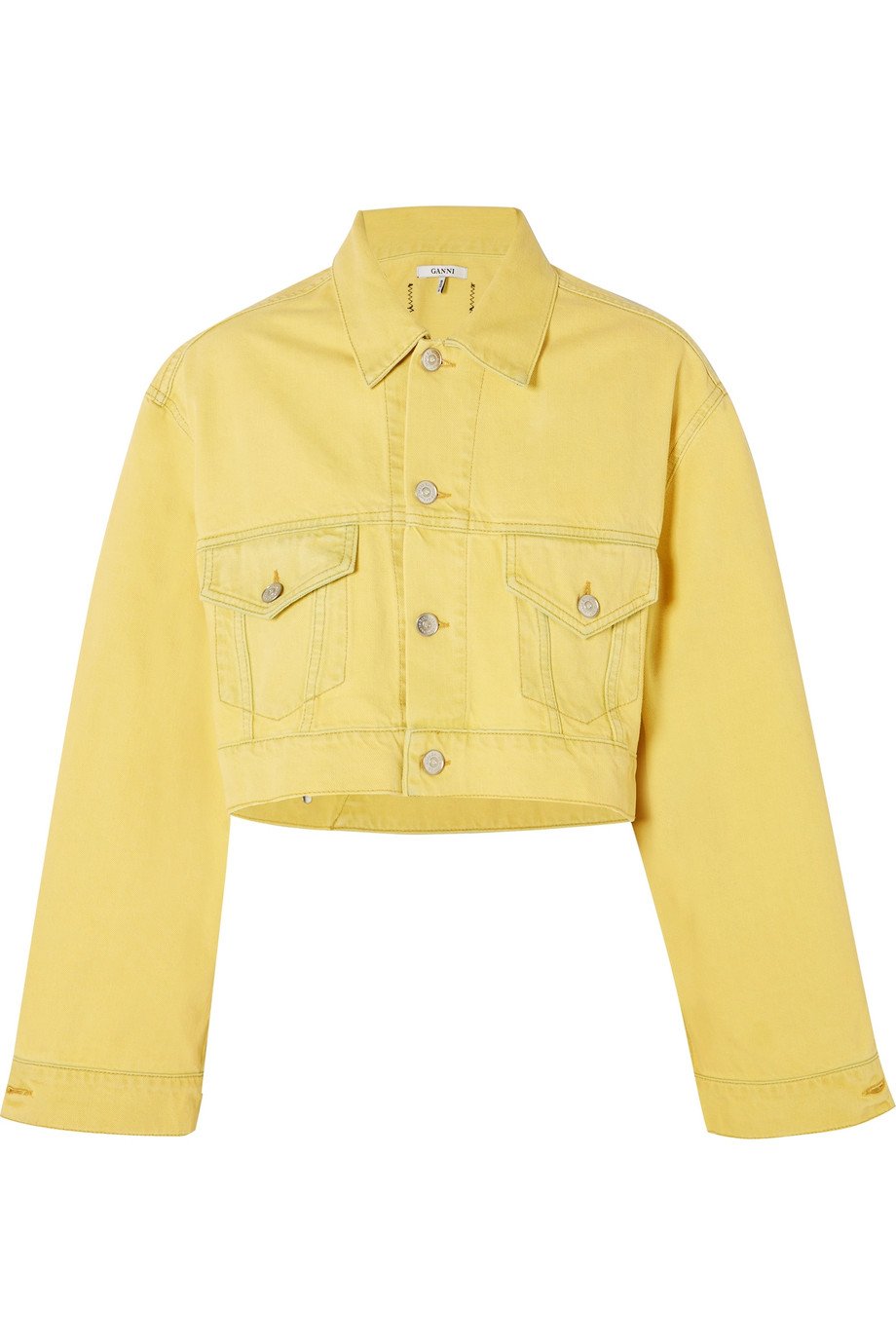 Желтая джинсовка