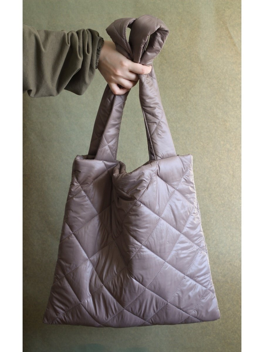 Дутая сумка из плащевки