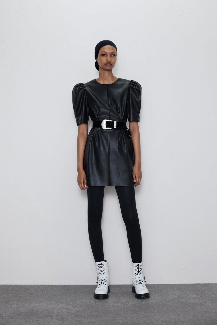 Черное платье футляр Зара