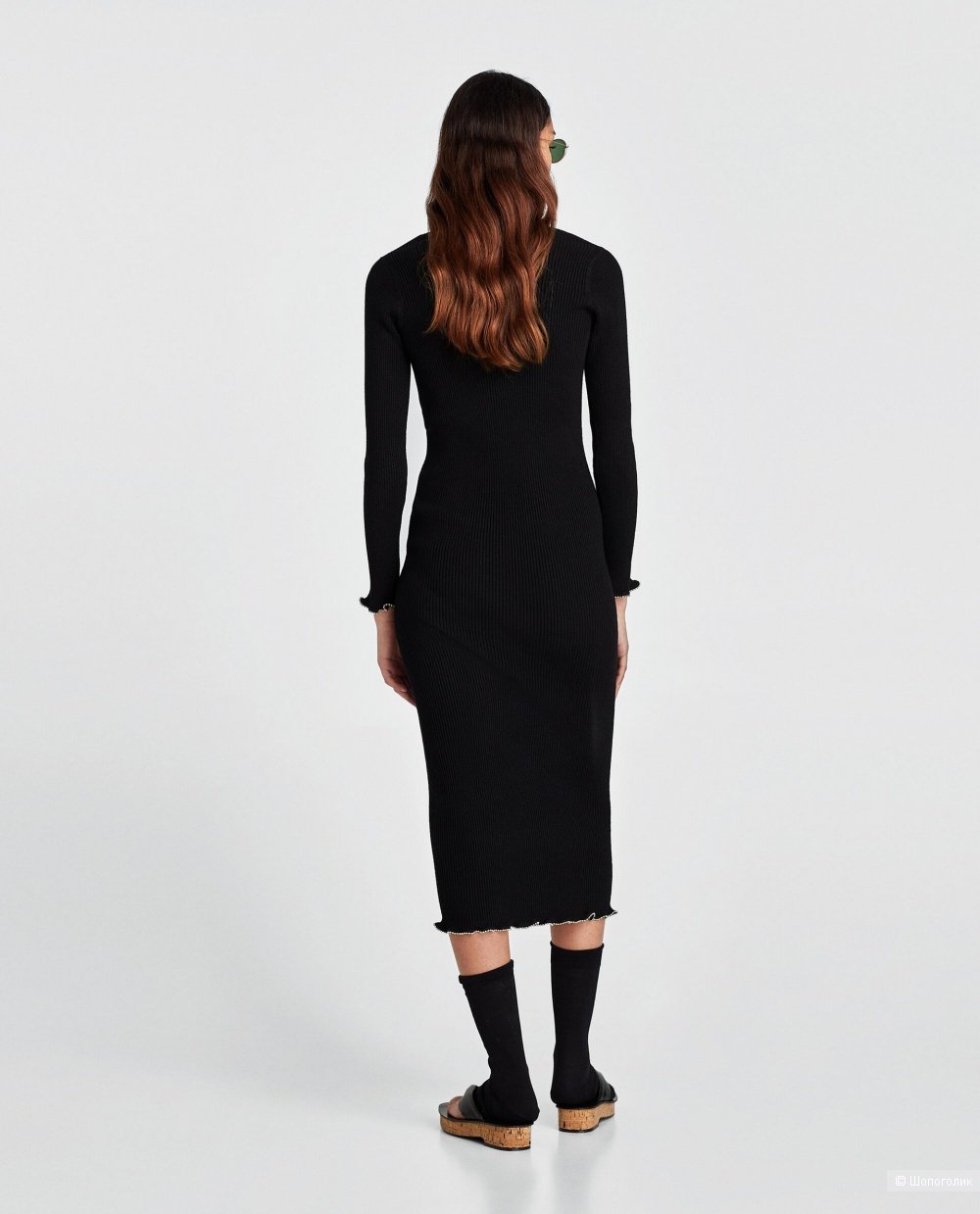 Платье Zara Trafaluc черное