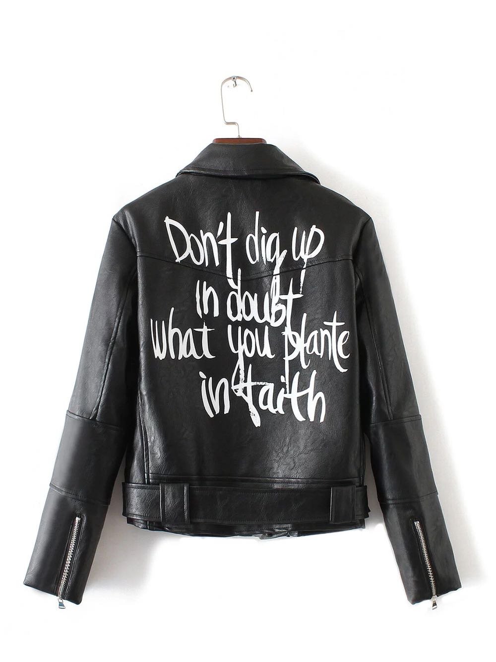 Куртка с надписями