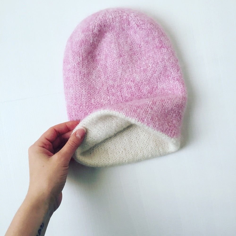 Шапка двойная