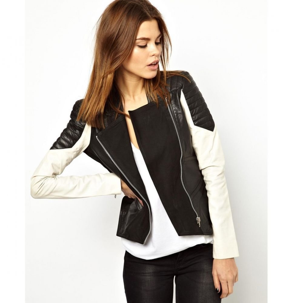 Дутая куртка с трикотажными рукавами Moncler