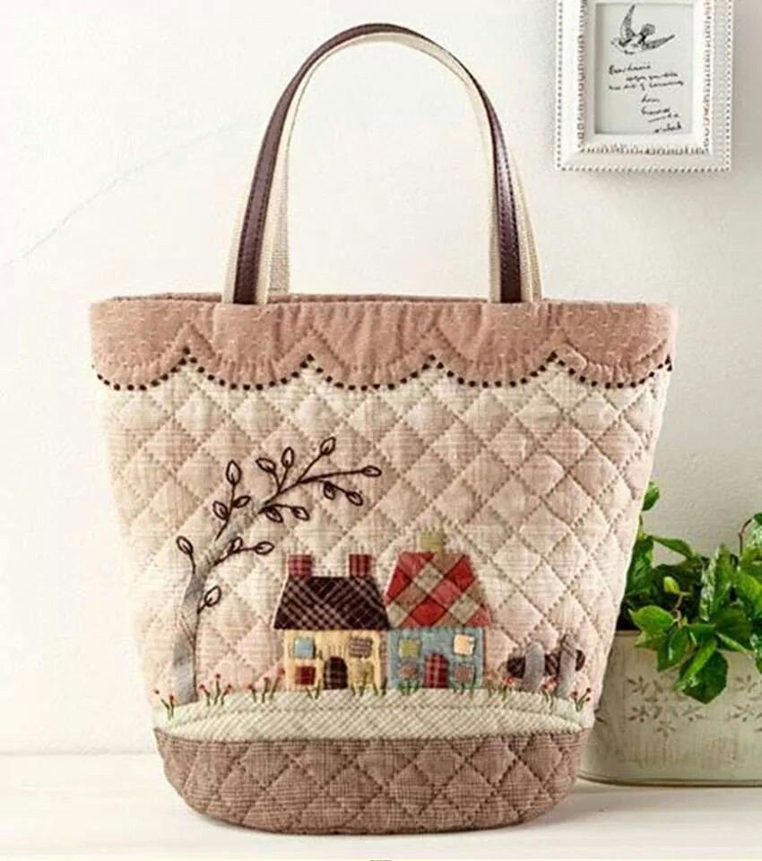 Японский пэчворк стеганые сумки