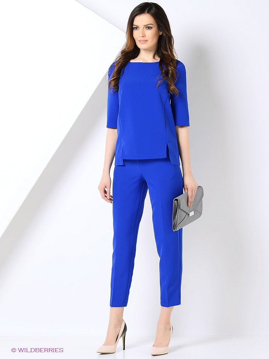 Костюм с жилеткой женский