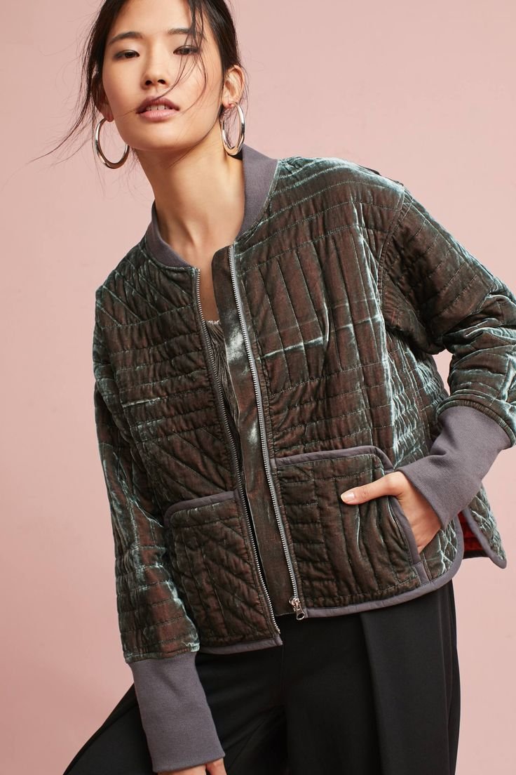 Куртка комбинированная