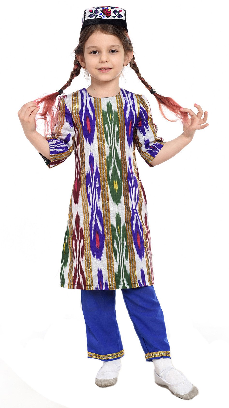 Узбекский костюм для девочки