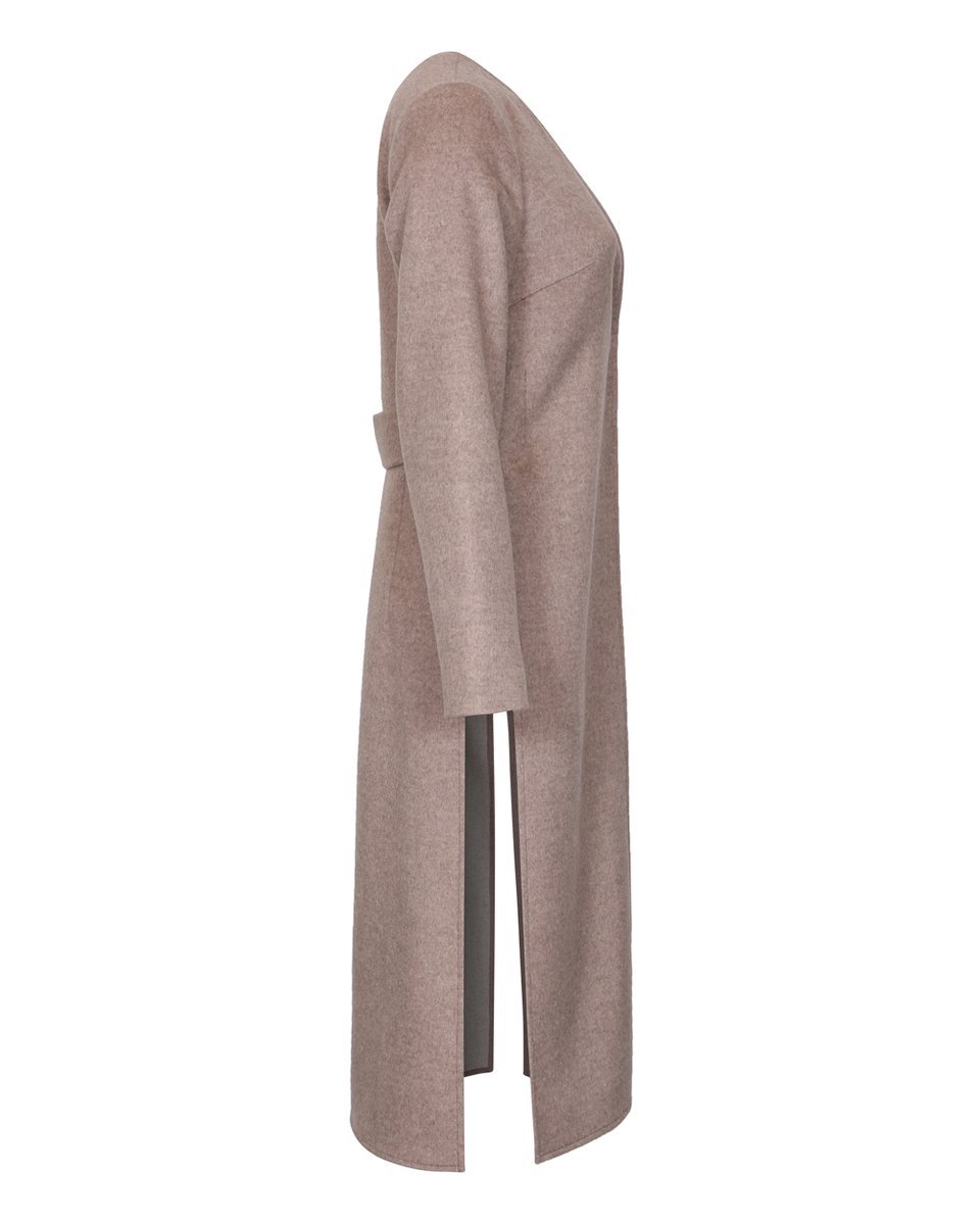 Удлиненная туника с разрезами по бокам