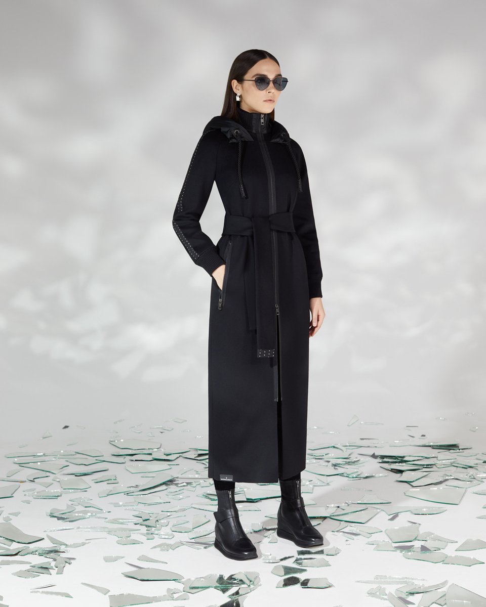 Длинное пальто