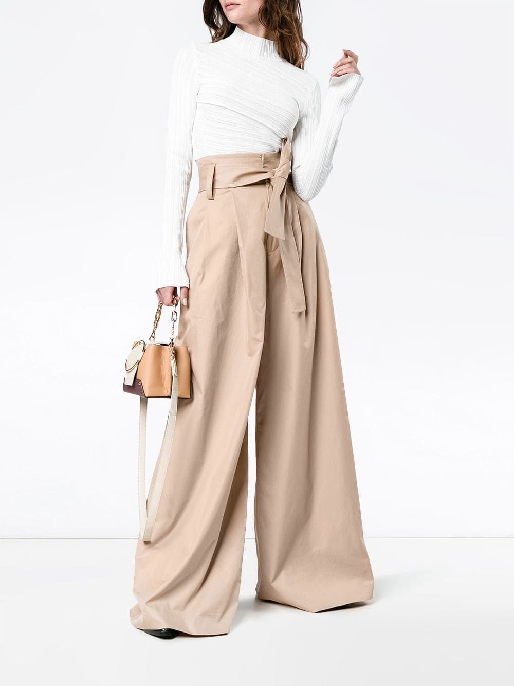 Брюки палаццо плюс сайз