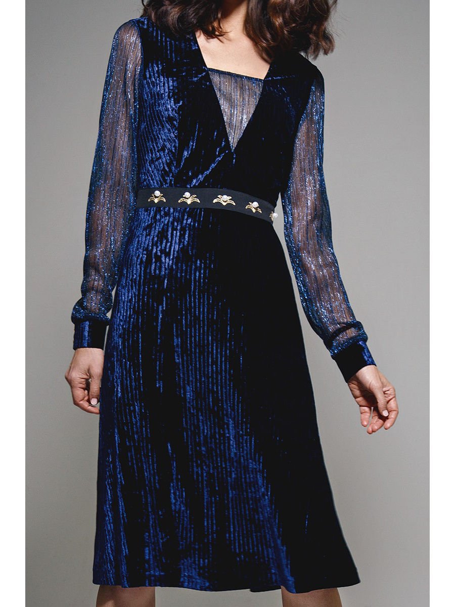 Marc Jacobs платье бархатное