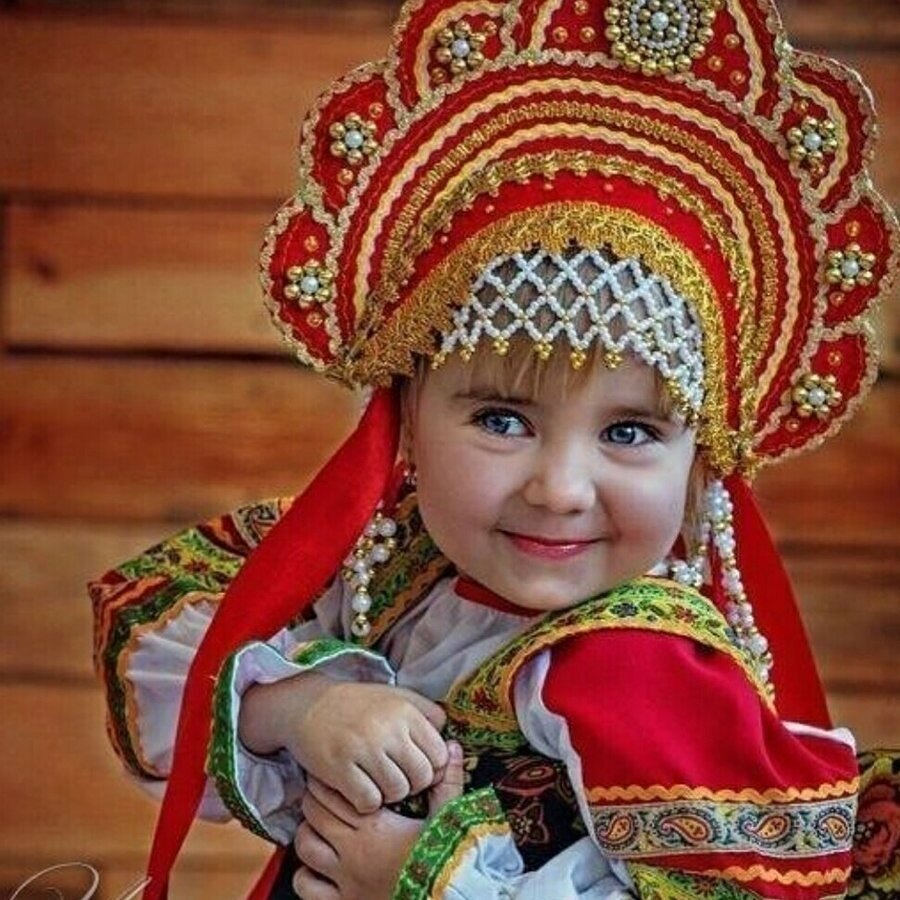 Русские красавицы дети